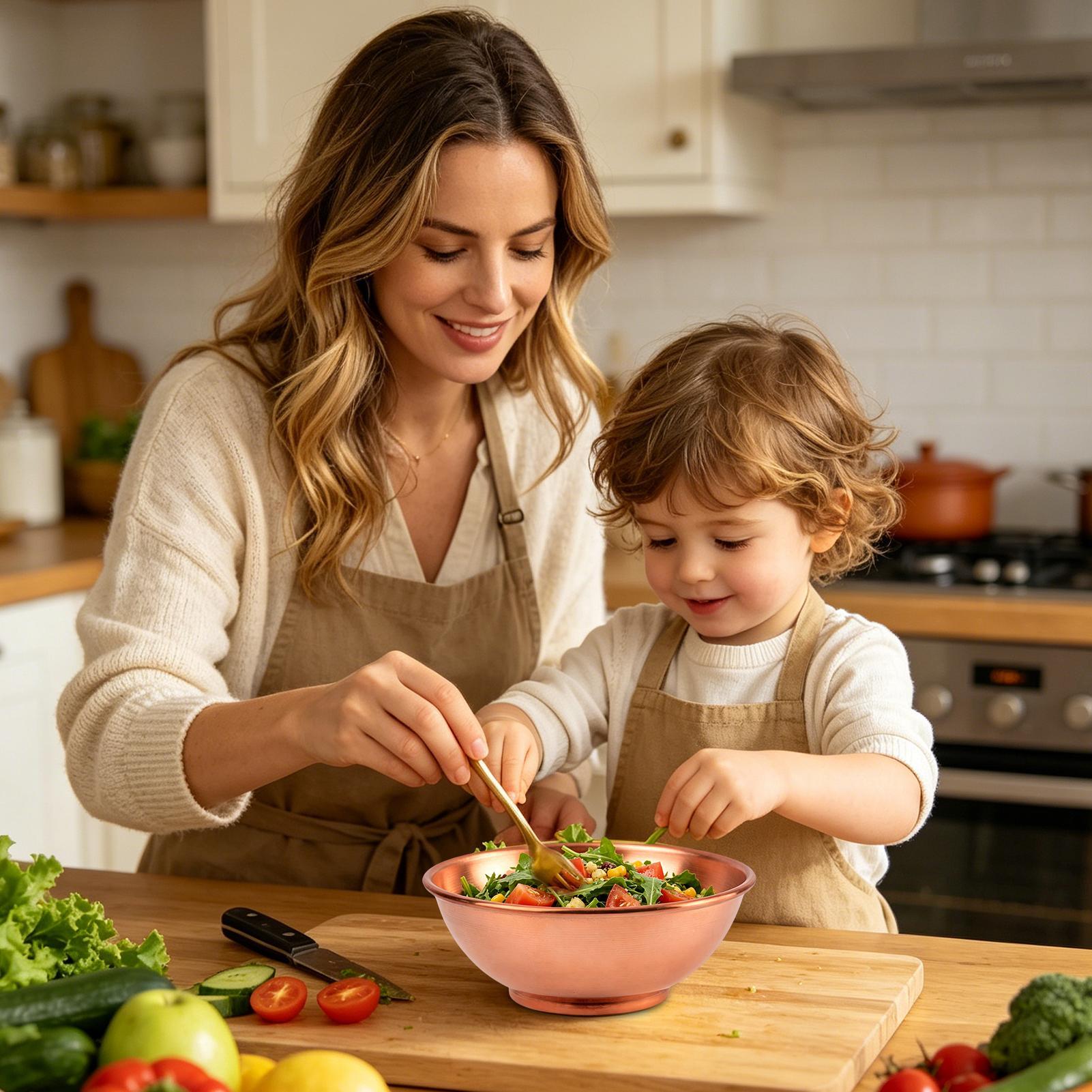 Cuencos de Cobre Grandes para  - Food Storage Home reseña y precio