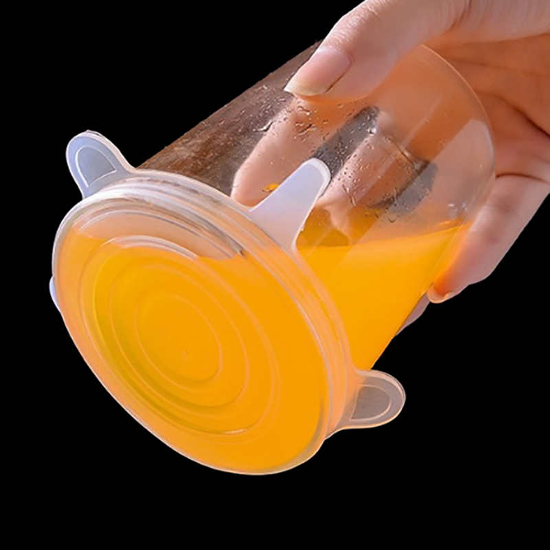Nuevas 6 tapas de silicona ada - Silicone Stretch Lid reseña y precio