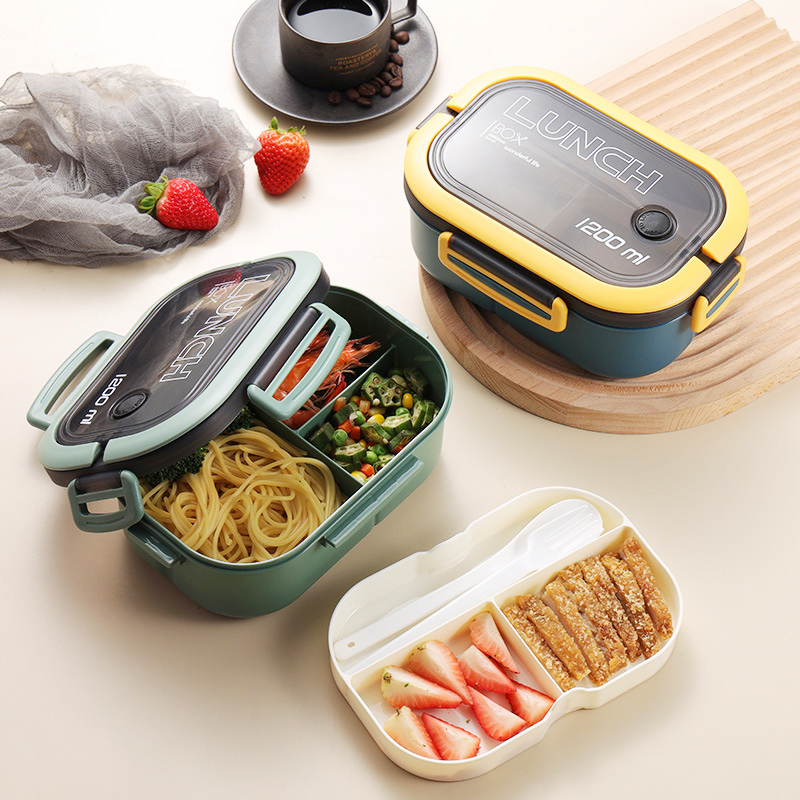 Fiambrera individual de doble  - Food Storage Vault reseña y precio