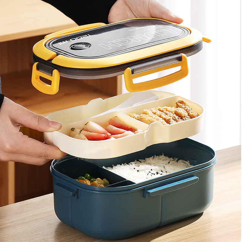 Fiambrera individual de doble  - Food Storage Vault reseña y precio