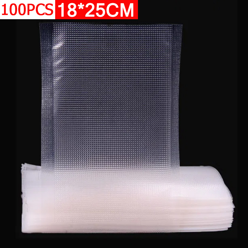 Paquete de 100 Bolsas de Vacío - Food Storage Home reseña y precio