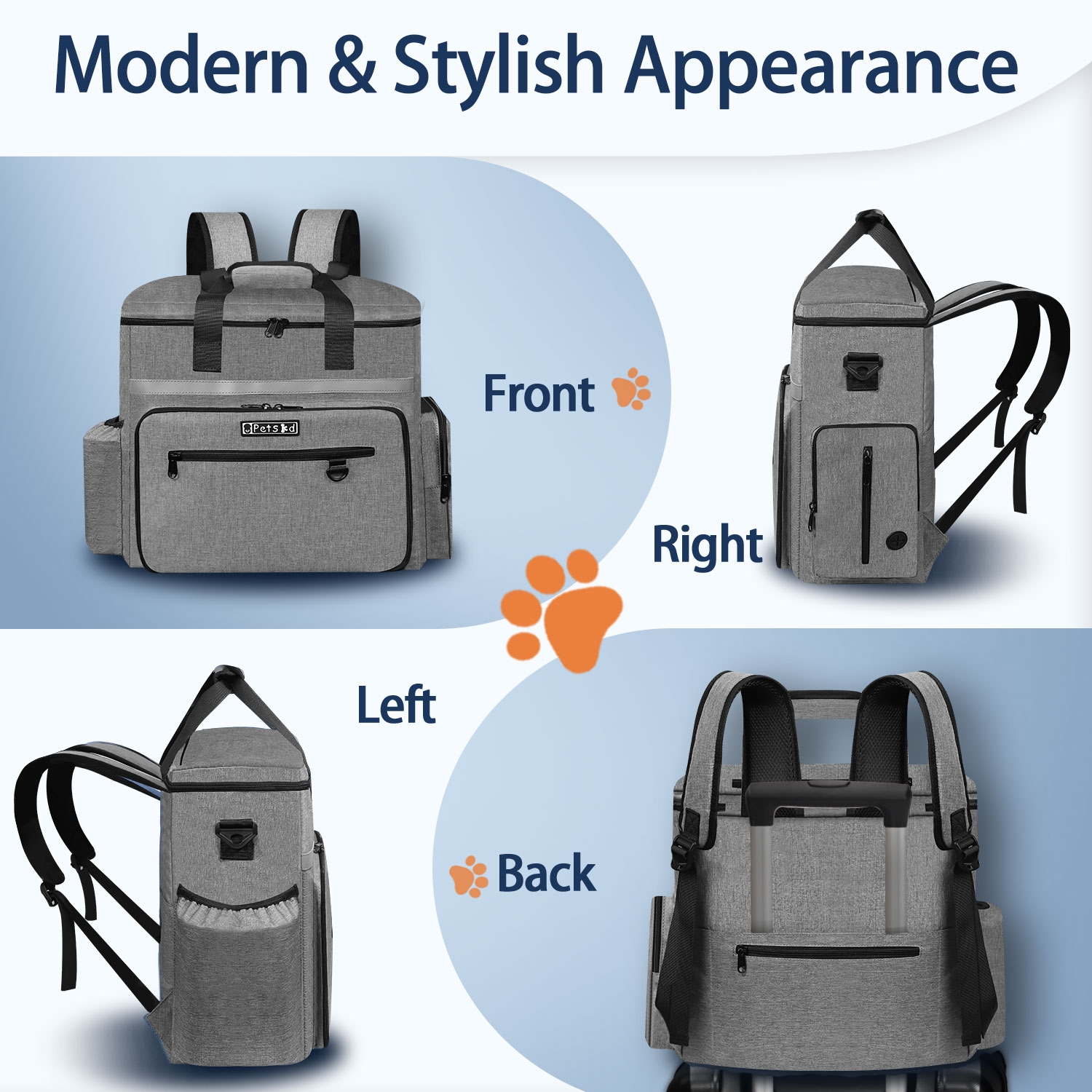 Petskd-Bolsa organizadora para - Dog Food Storage Xl reseña y precio