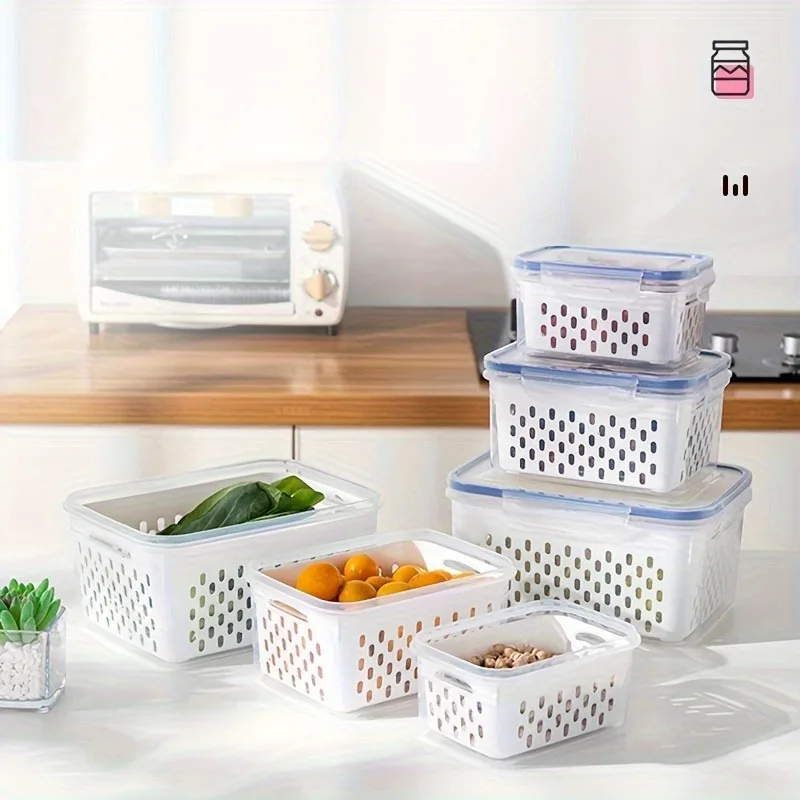 2 Cajas Grandes Reutilizables  - Food Storage Containers Xl reseña y precio
