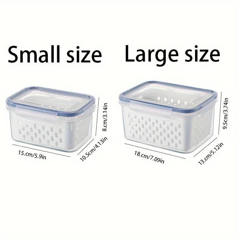 2 Cajas Grandes Reutilizables  - Food Storage Containers Xl reseña y precio
