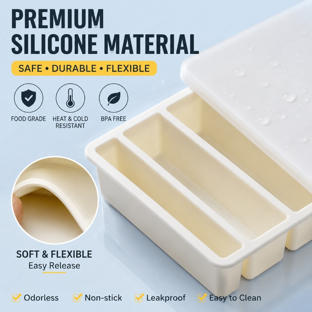 Bandeja de Silicona Resistente - Food Storage Home reseña y precio