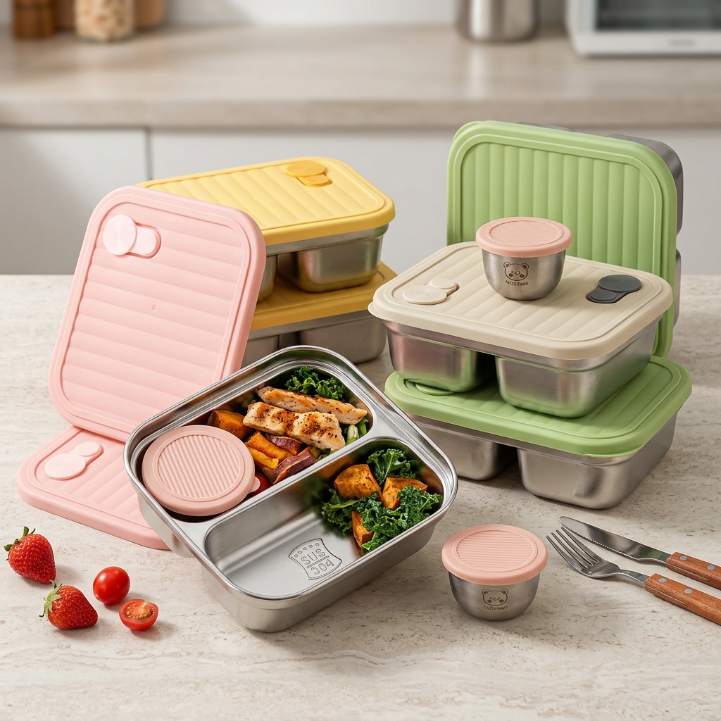 Contenedor de almuerzo de acer - Food Storage Underground reseña y precio