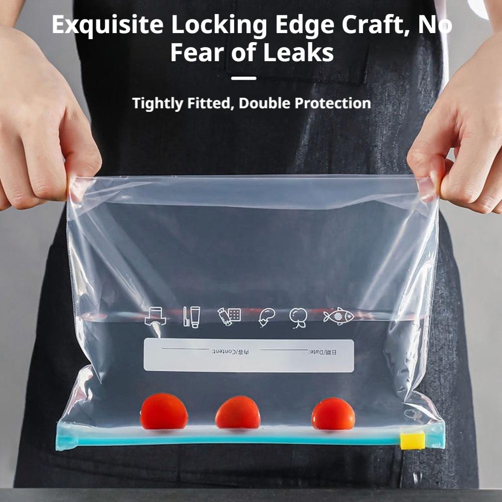 Bolsa con cierre reutilizable, - Food Storage Bags Zip Lock Pouch reseña y precio