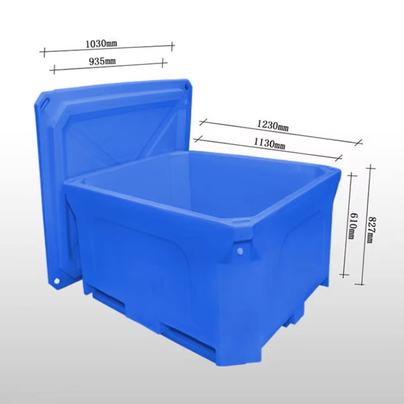 Caja de Plástico Rotomoldeada  - Food Storage Plastic Boxes reseña y precio