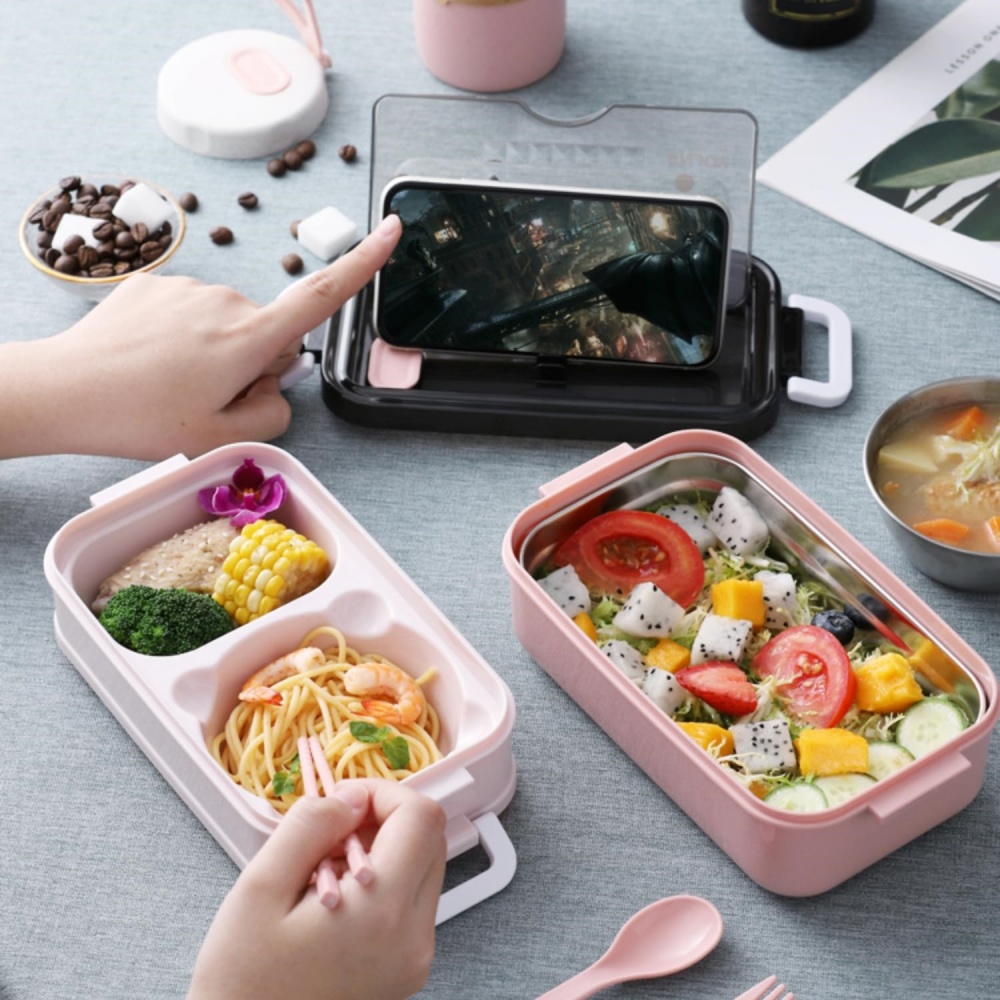 1 paquete de lonchera de doble - Food Storage Vault reseña y precio