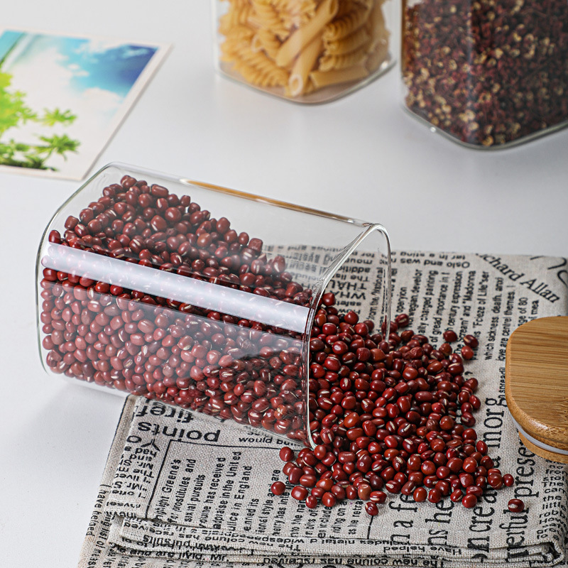 Latas de vidrio de bambú trans - Glass Meal Prep Container reseña y precio