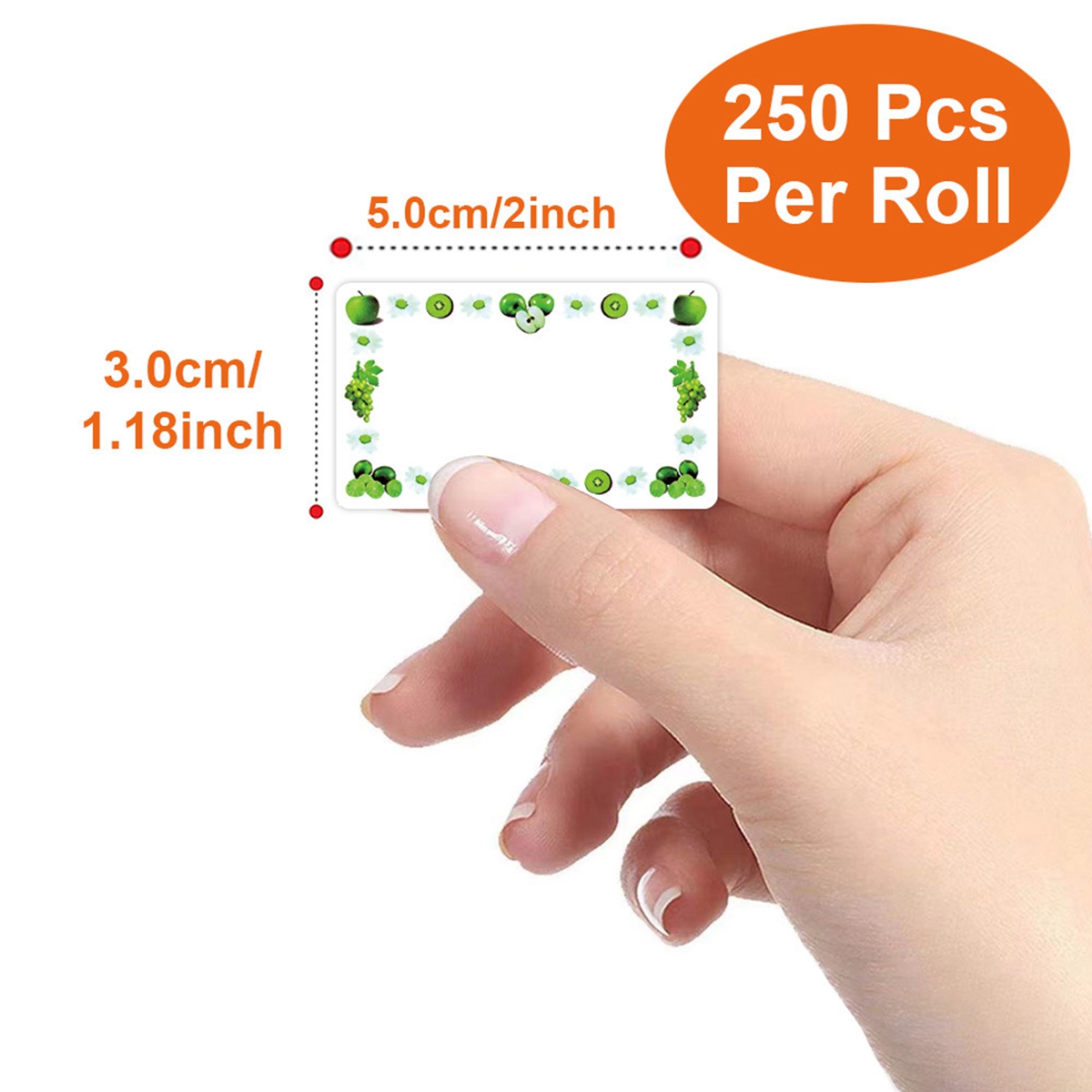 250 Etiquetas Rectangulares pa - Food Storage Label reseña y precio