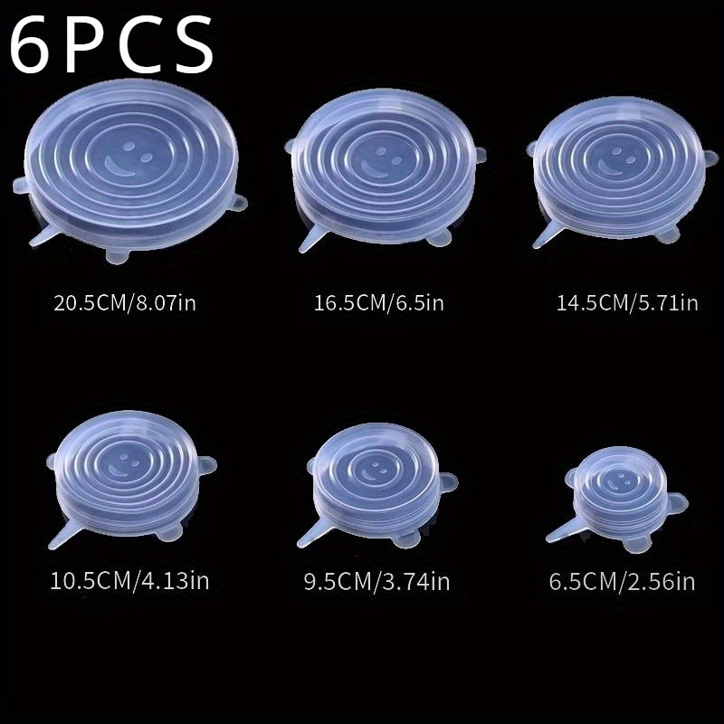 Paquete de 6 cubiertas multius - Silicone Stretch Lid reseña y precio